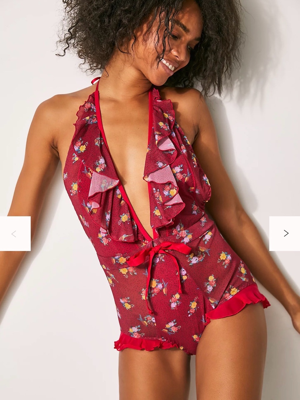 FP X HAH Butterfly Printed Bodysuit - NWT